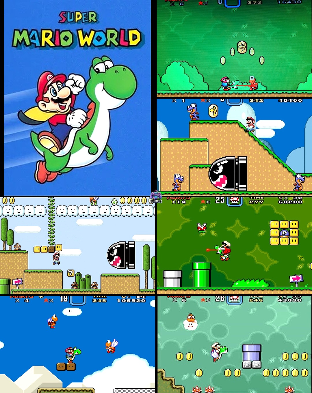 Super Mario World was released in 1990. Developed and published by