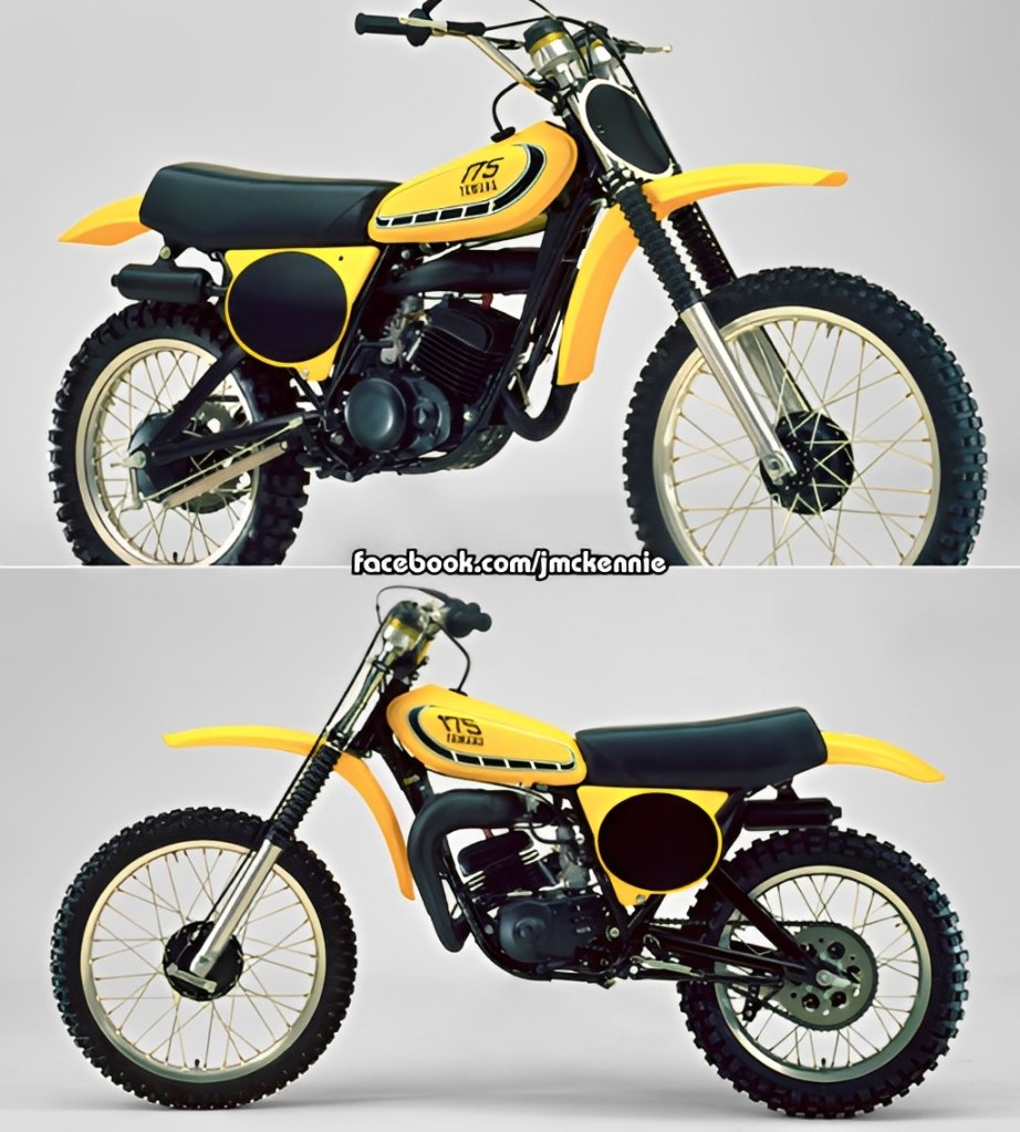 Original 44's 1976 Yamaha YZ175 is the Bike of the Day. We love