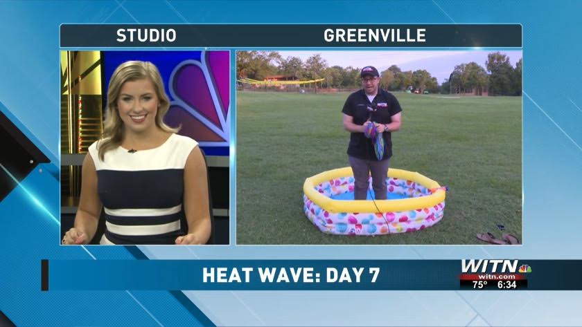 Liz Bateson - Ohhh I wish that was a typo... heat wave day 7! Please be ...