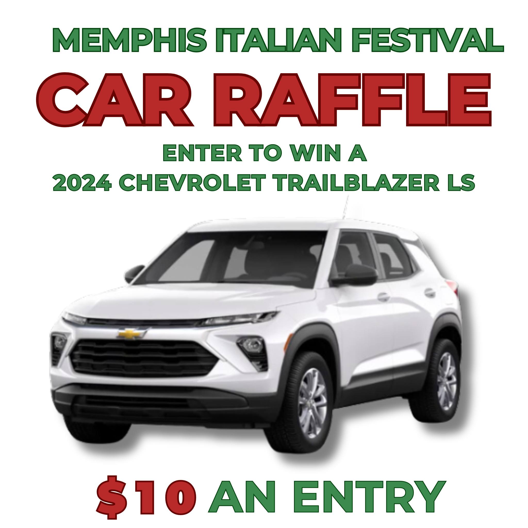 Buy a raffle ticket TODAY! You... - Memphis Italian Festival | Facebook