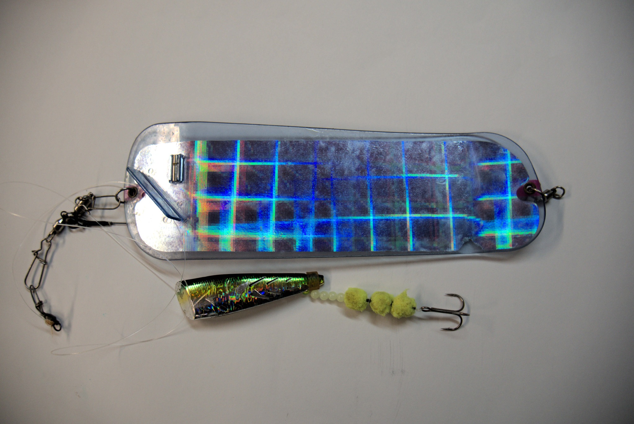 best salmon trolling fishing lures BubbleDart Long 'Green Racer' Stickbait Best Lures for Salmon Fishing:
