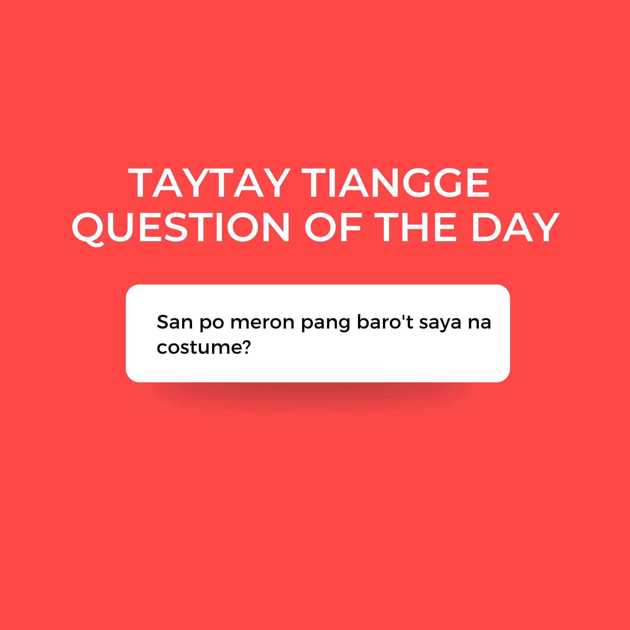 Taytay - Answer: Mayroon pong nagtitinda na malapit sa bagong palengke ...