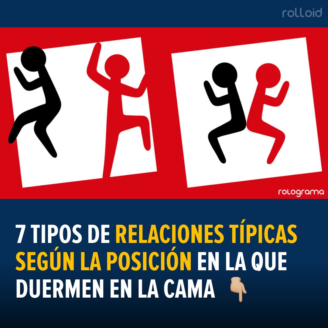 rolloid - La posición en la que durmamos con nuestra pareja dice mucho ...
