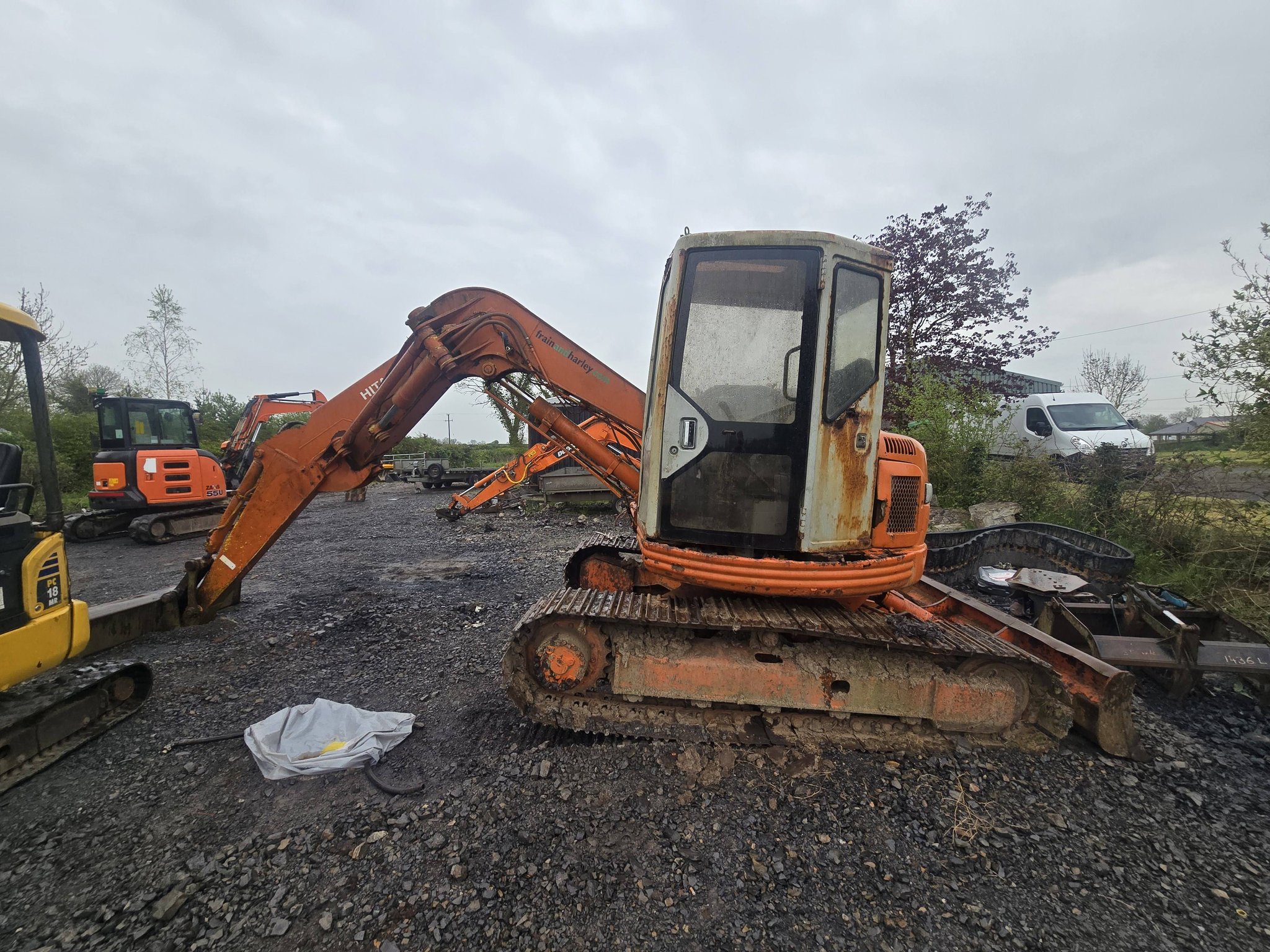 Hitachi EX75UR– 7.5 Ton Excavator – Ready for Work Trade-in