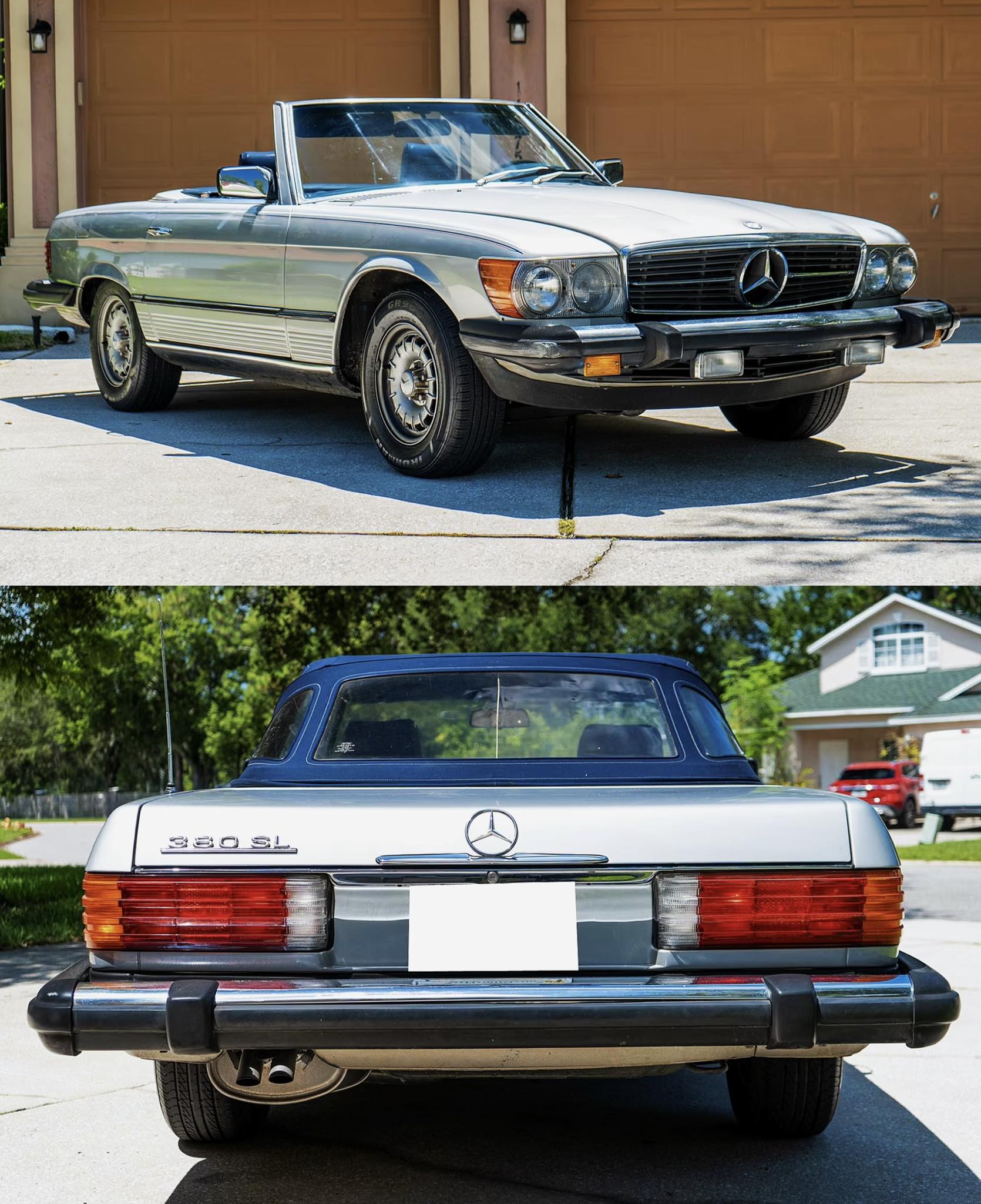 1983 Mercedes-Benz R107 brochure