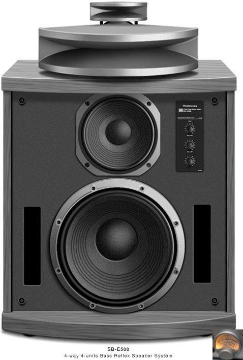 Technics SB-M500 floor-standing speakers.