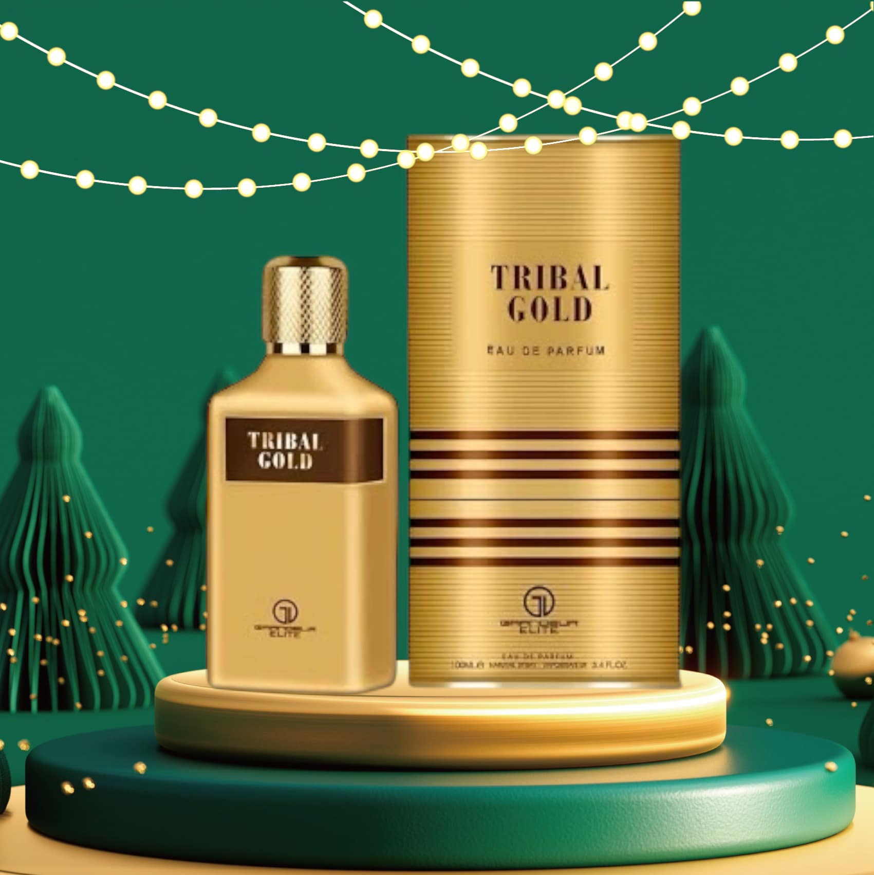 Presentamos Tribal Gold, la esencia exclusiva para caballeros 