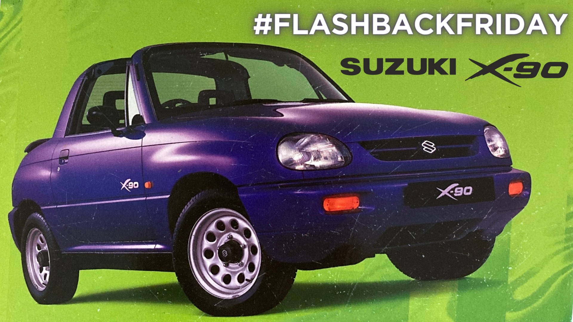Suzuki X-90 Strange visitor from another world, offered in 2 or