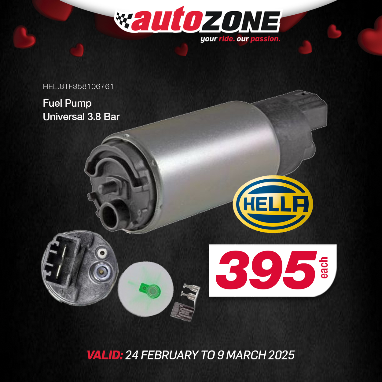 AutoZone South Africa - ⛽🚗 Ensure reliable fuel delivery with the Hella ...