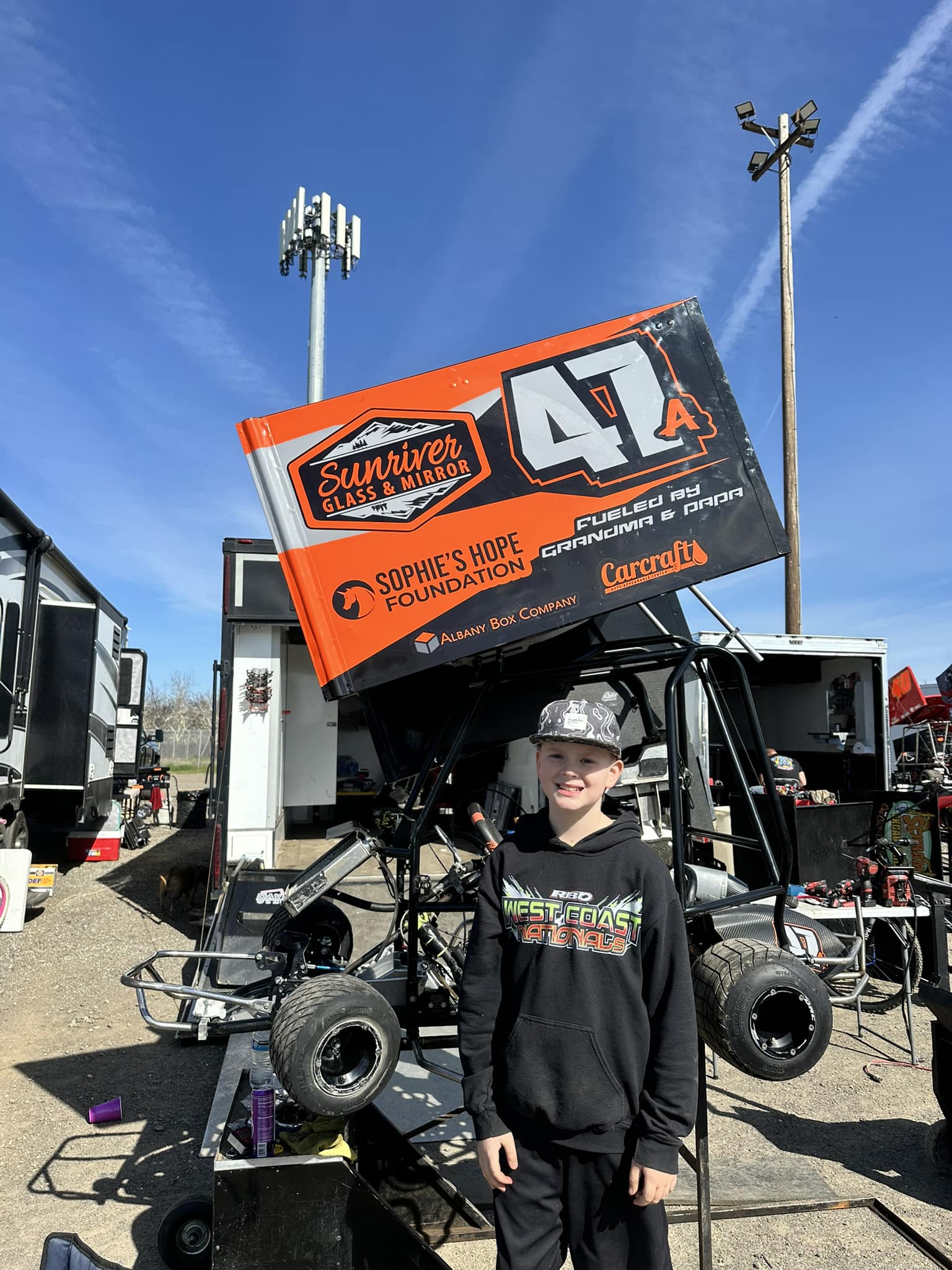 We’re in sunny California for a day of... - Asher Dean Racing | Facebook