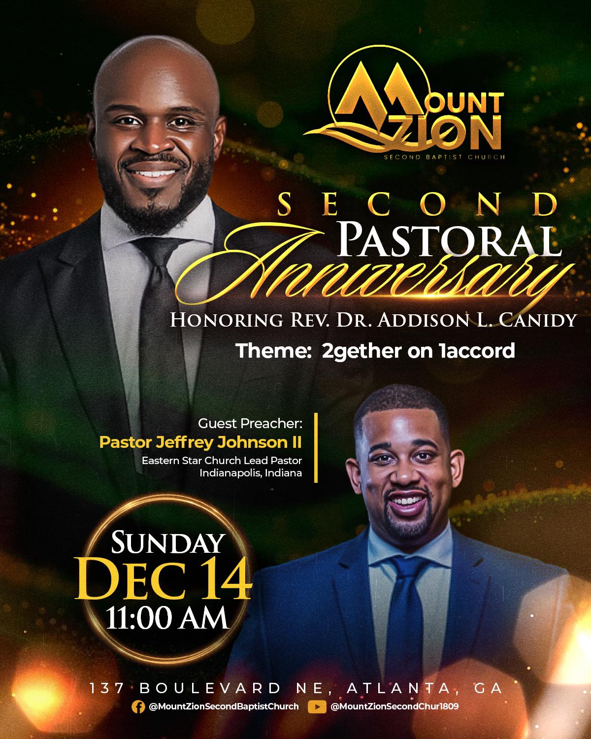 Mount Zion Second... - Mount Zion Second Baptist Church