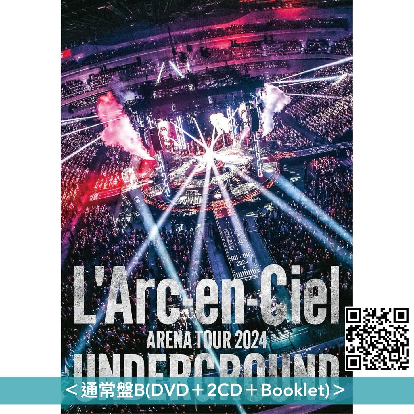 L'Arc～en～Ciel Live Blu-ray/DVD《ARENA TOUR 2024 UNDERGROUND