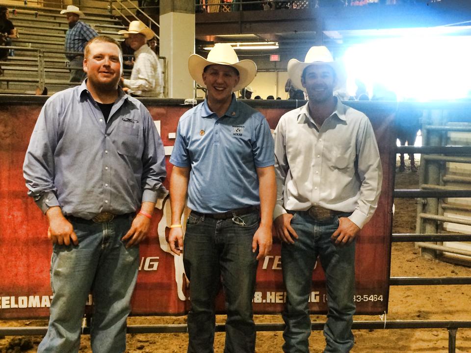 Super 7-Header winners: Bruno... - JX2 and NTRL Team Roping
