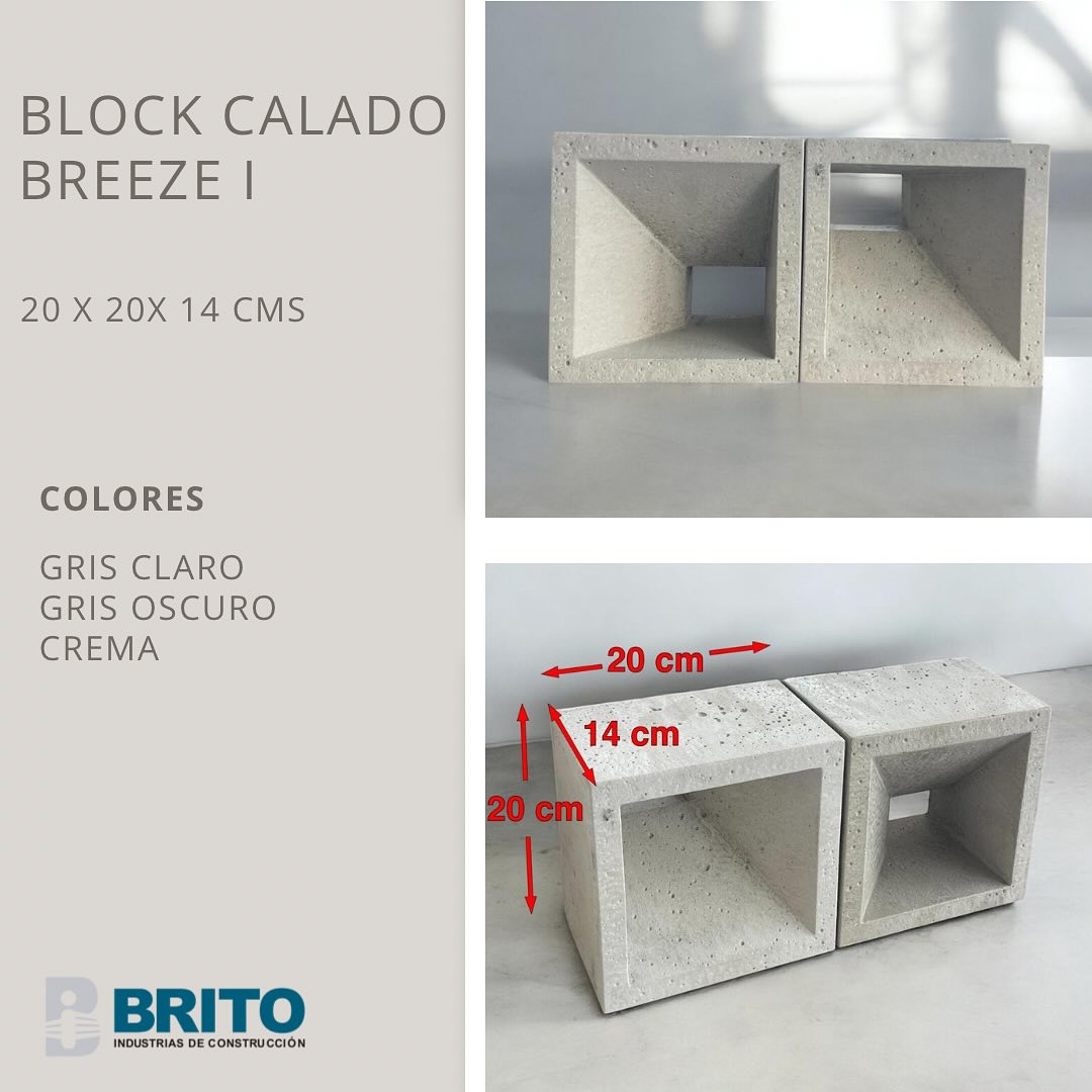 El Block Breeze es un... - Brito Industrias de Construcción | Facebook
