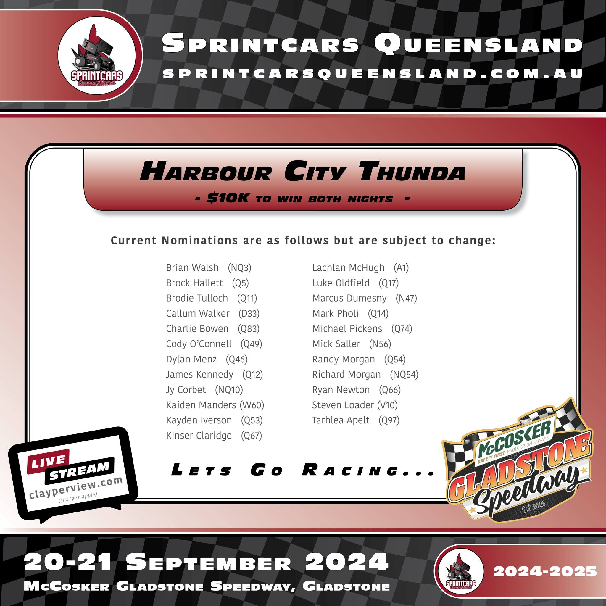 It’s Finally Race Day Eve race... - Sprintcars Queensland