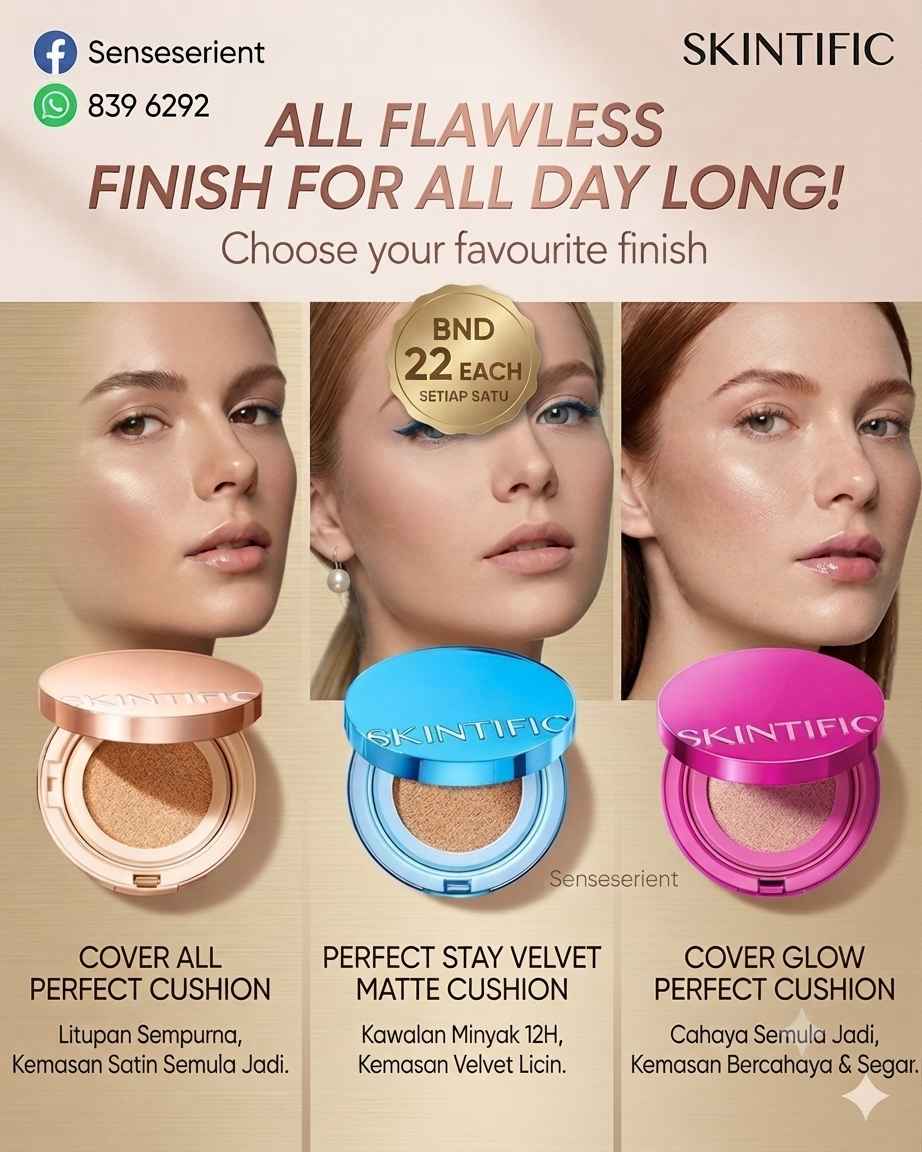 Skintific cushion $22 Green cushion $23 839 6292 *PICKUP LOCATIONS