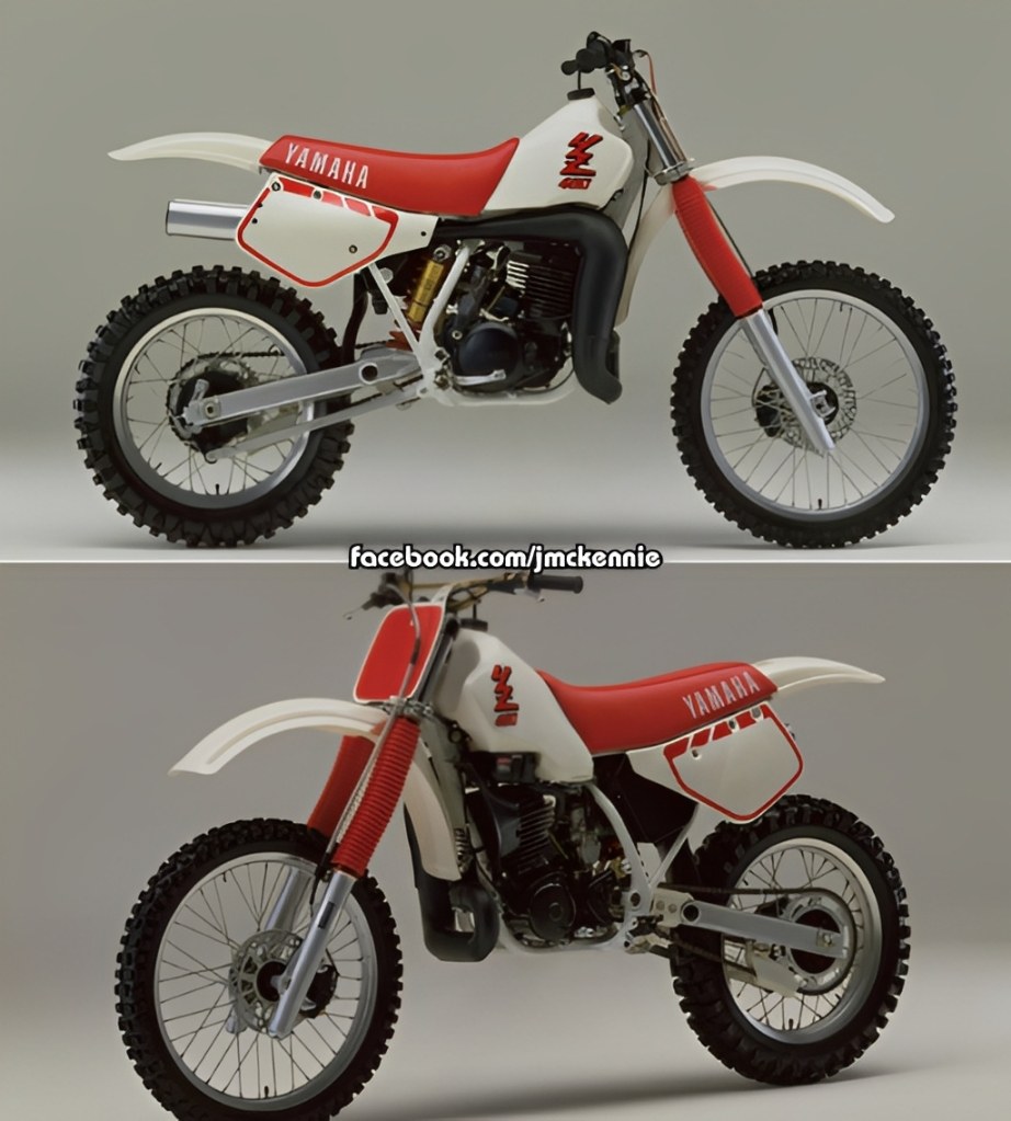 1985 Yamaha YZ490 air-cooled motorcycle review