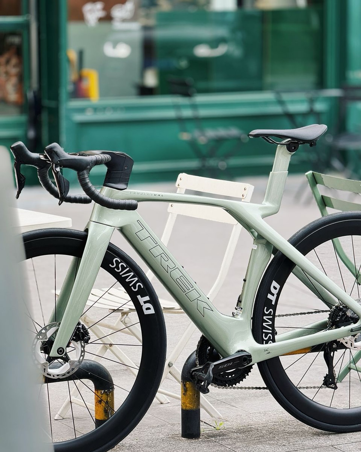 Trek Madone road bike with Dura-Ace and Zipp 656 NSW
