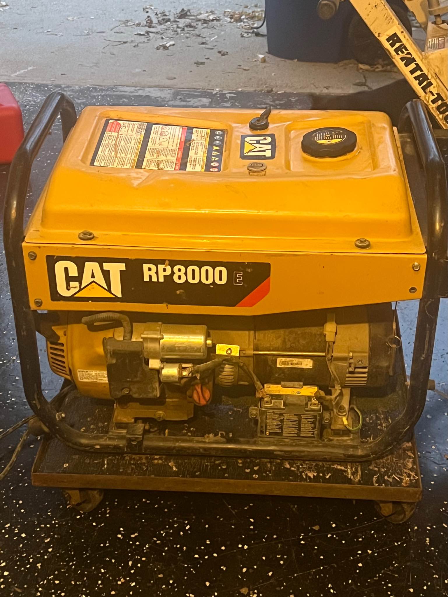 CAT RP8000E Generator 8000 Watt Portable Power - Miscellaneous Tools ...