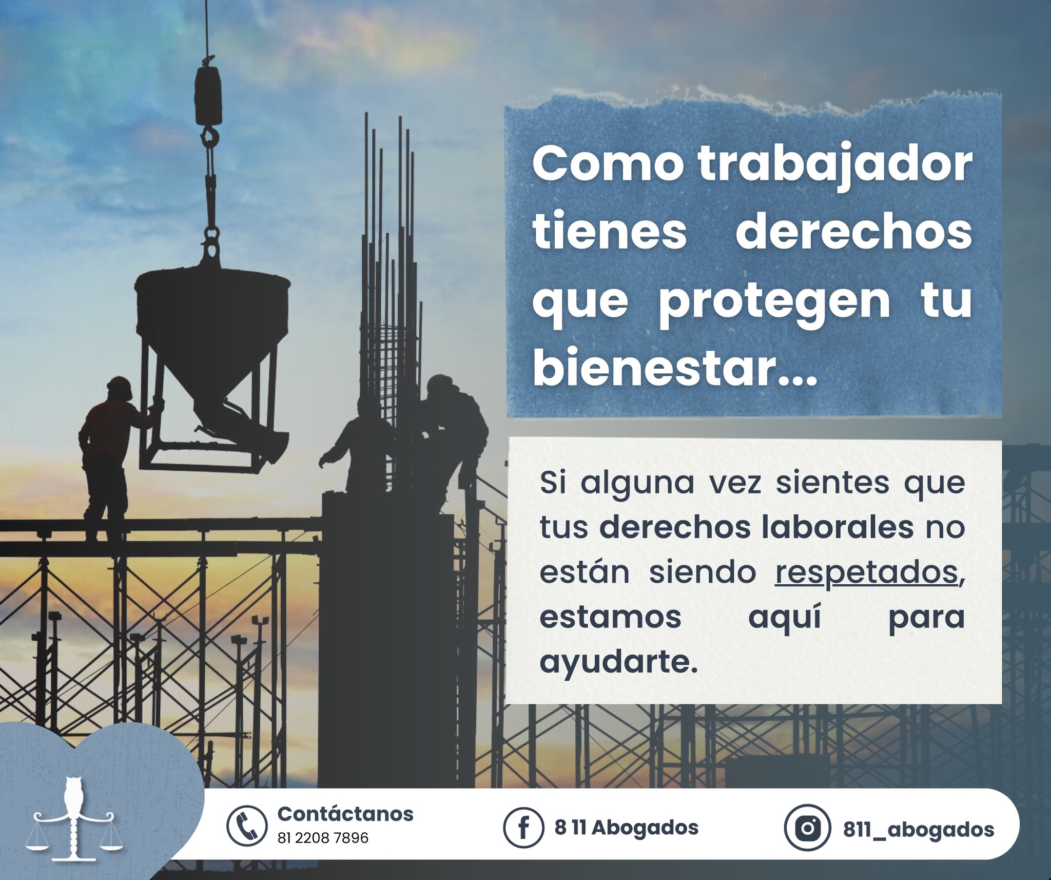 8 11 - 💼⚖️ ¿Sabías que como trabajador tienes derechos que protegen tu ...