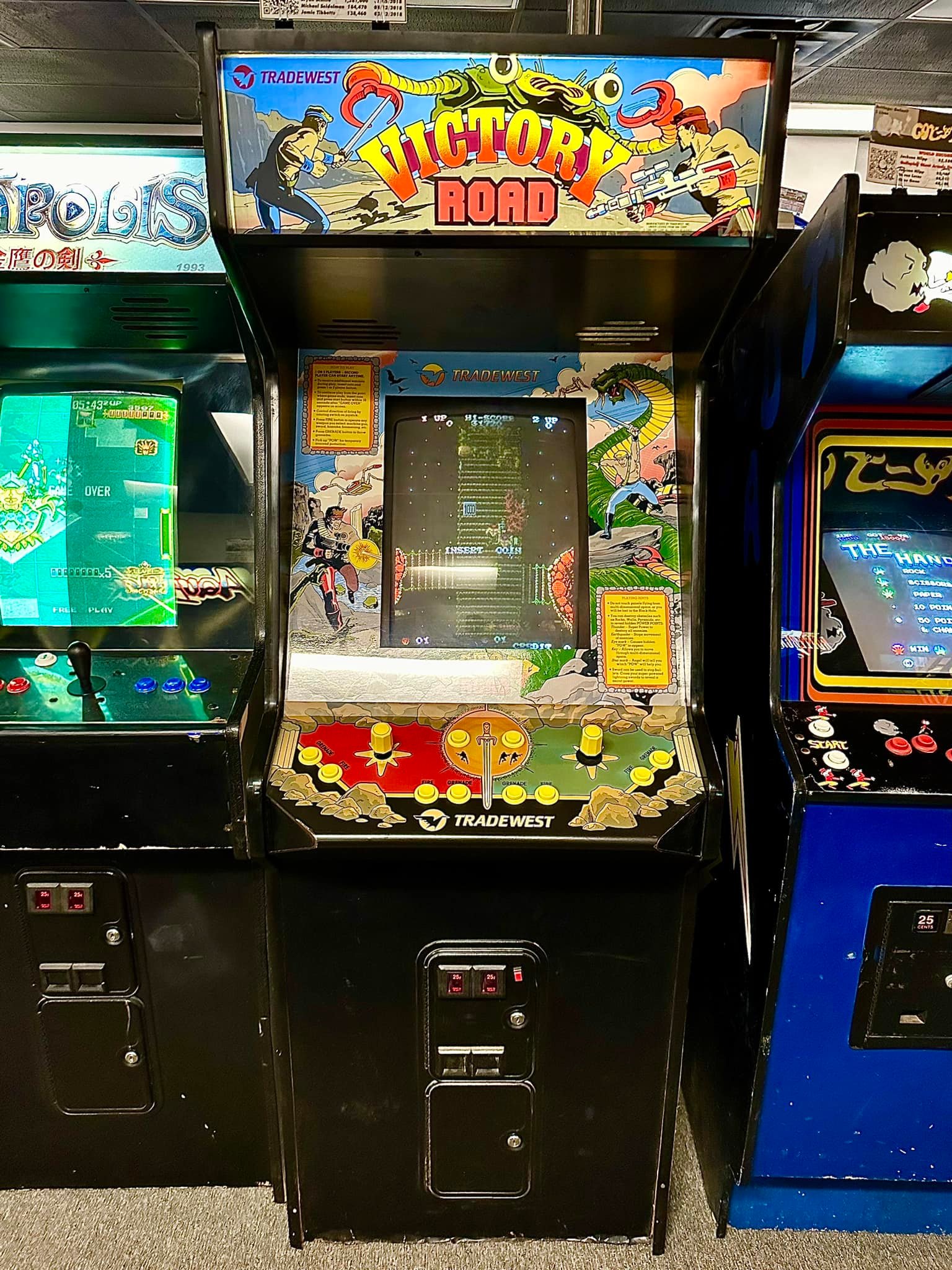 Victory Road, known as Dogō Sōken in Japan, is a run and gun video