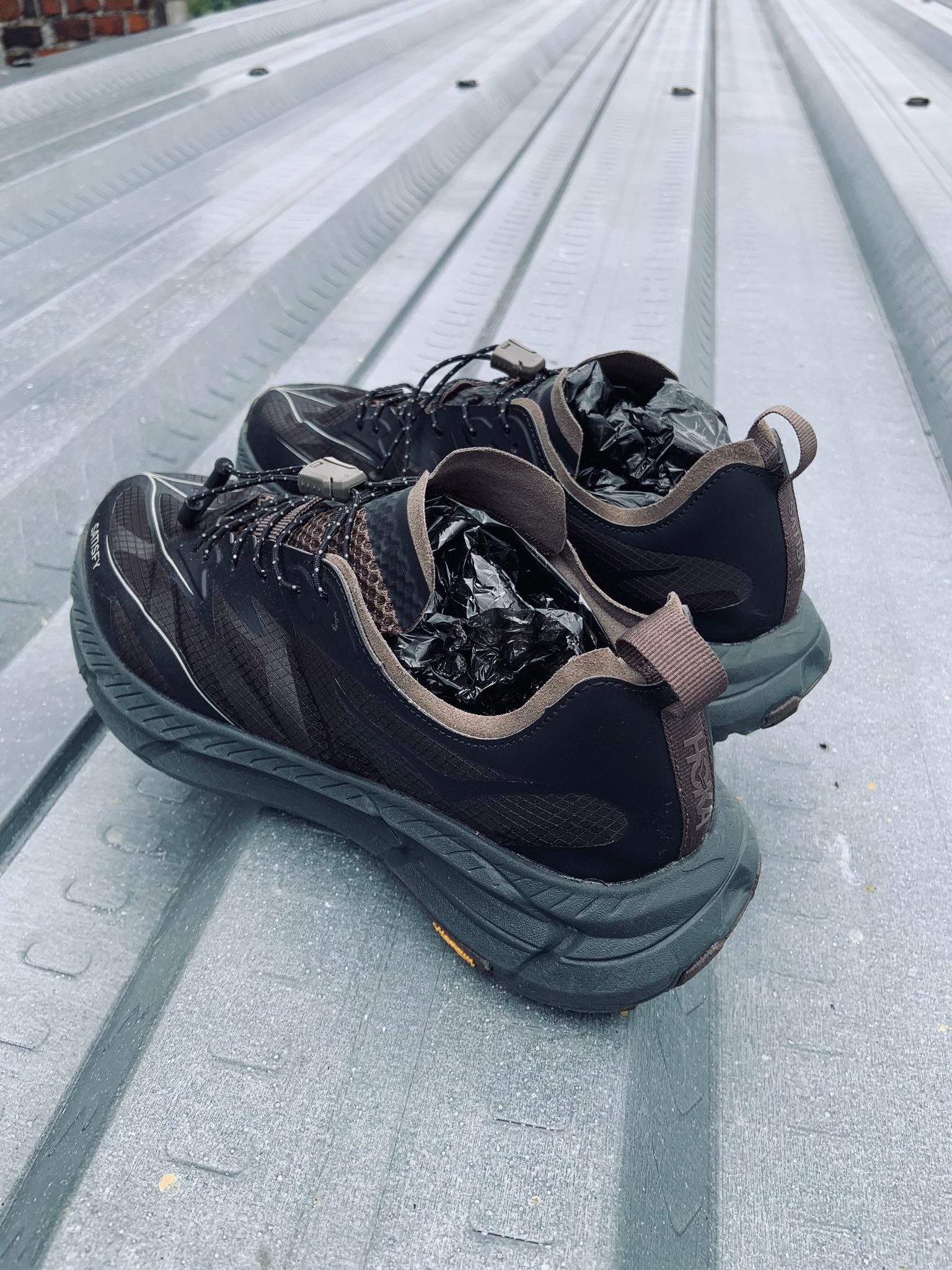 HOKA X SATISFY MAFATE SPEED 4 LITE COFFEE Size 40 (25cm) jual 