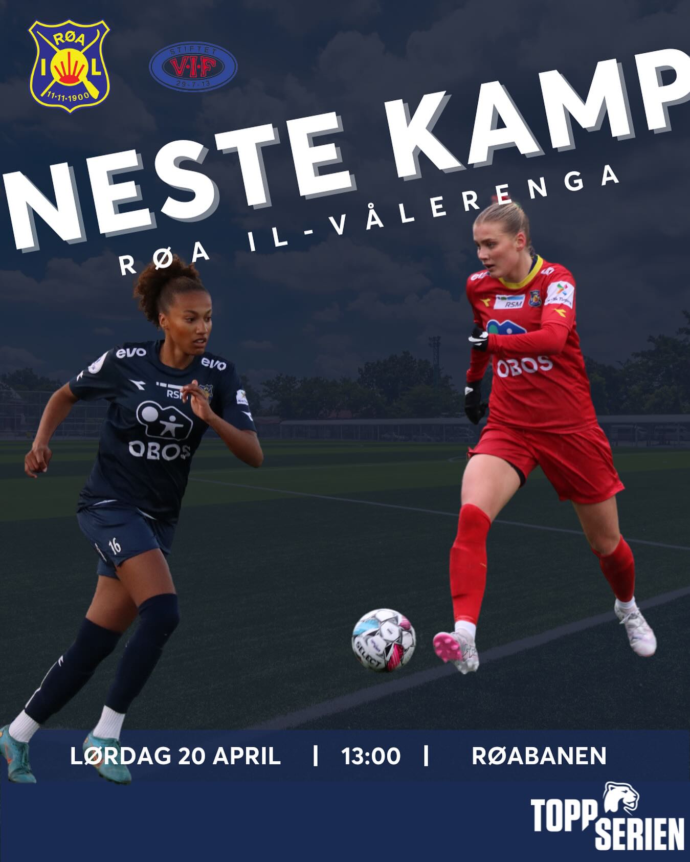 🔥 Neste kamp er mot Vålerenga. På... - Røa Dynamite Girls | Facebook