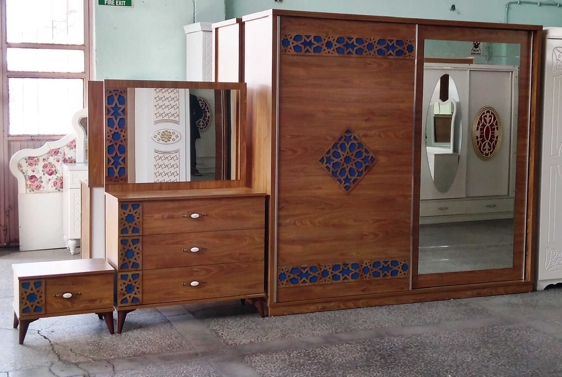Luks Selcuklu Klasik Yatak Odasi Luxury Mobilya