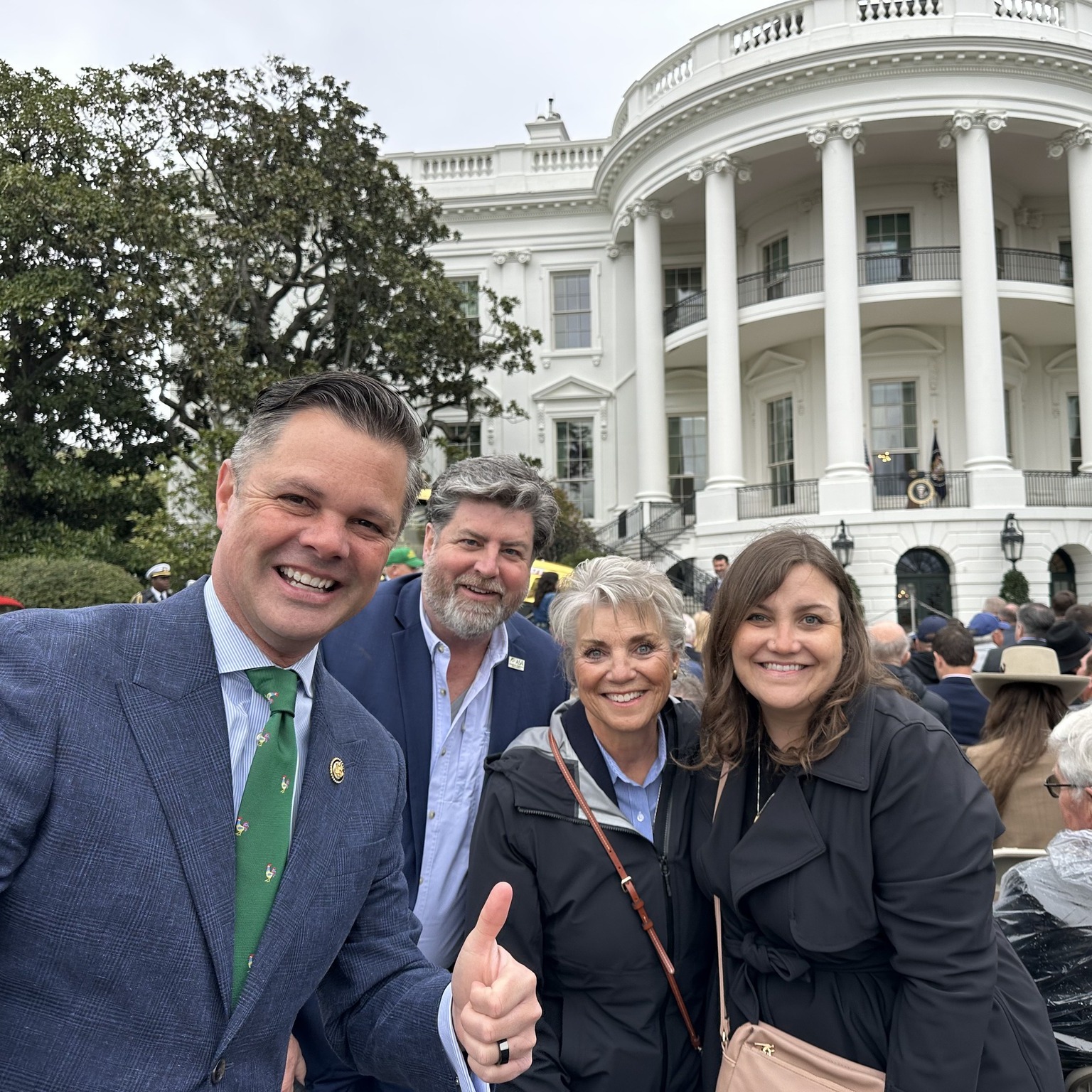 Great to join Iowa farmers at the White House for the Great 