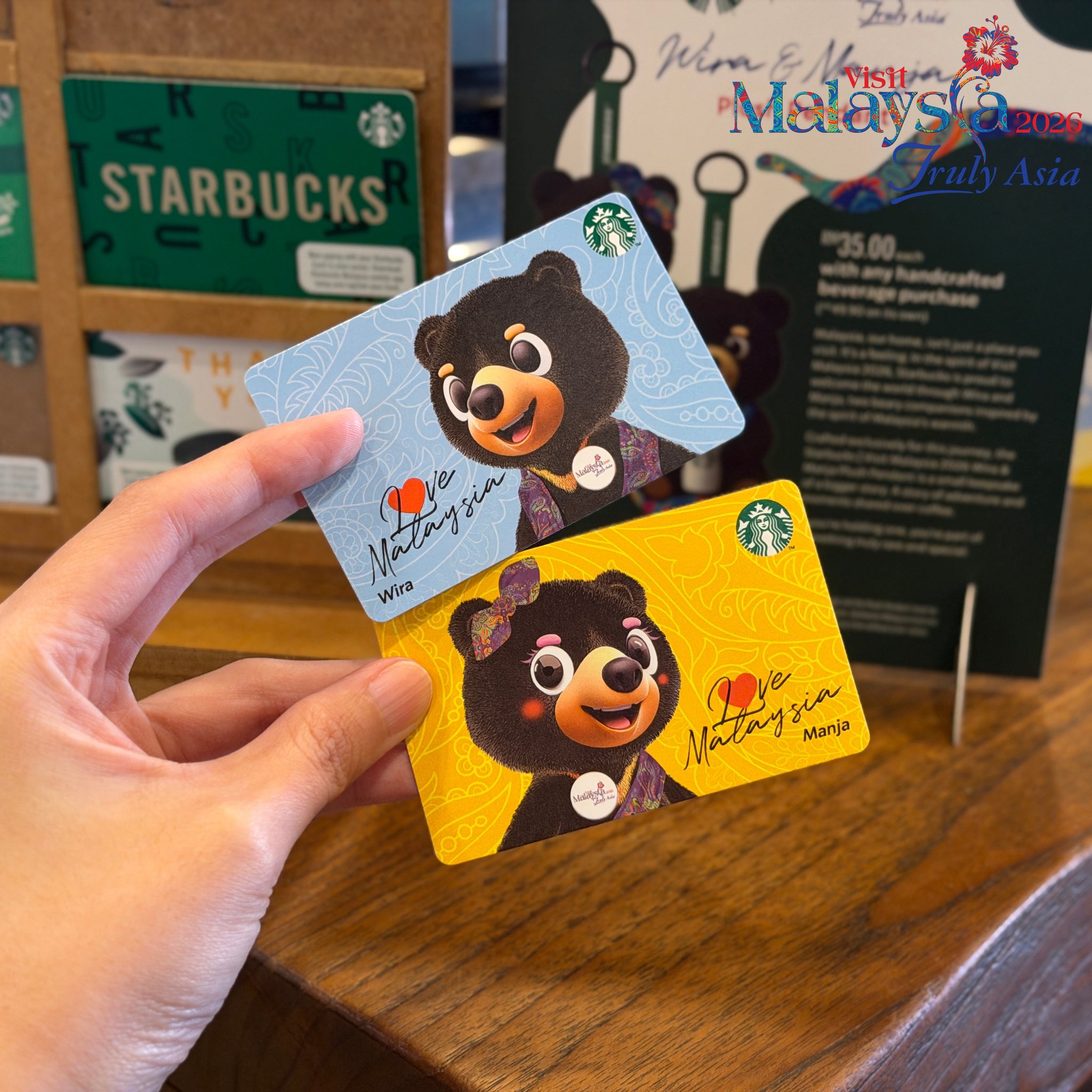Starbucks Malaysia Wira and Manja want to go home with you