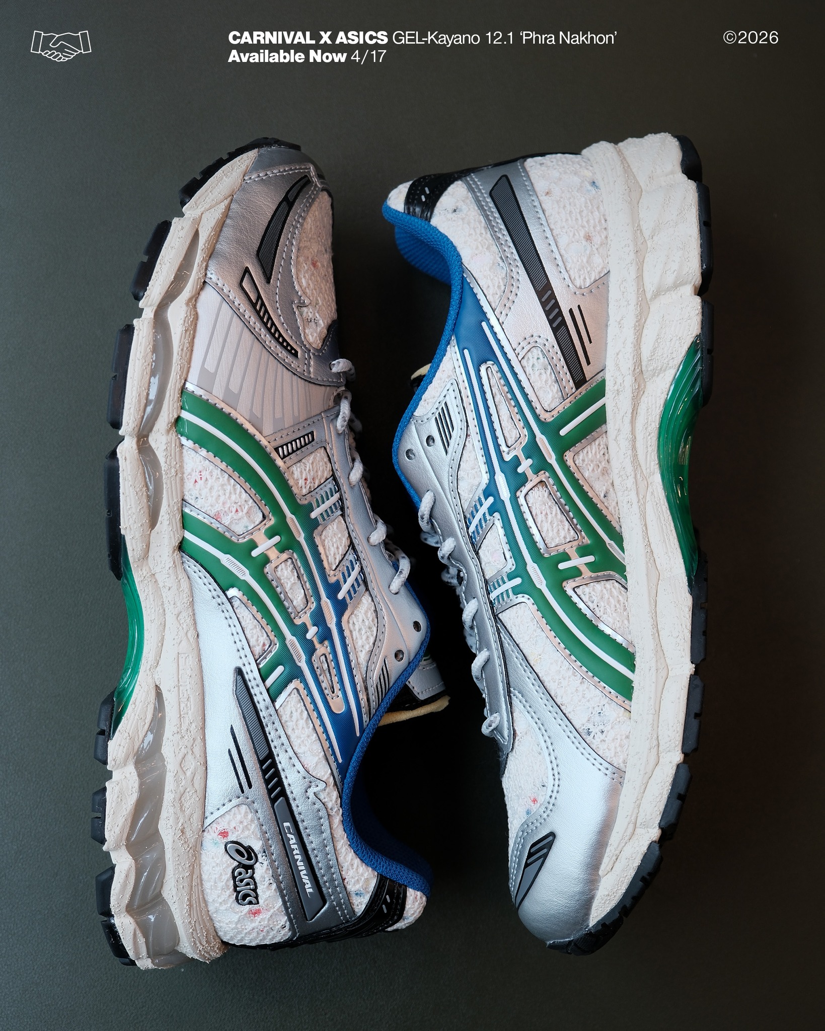 Carnival x ASICS GEL-Kayano 12.1 