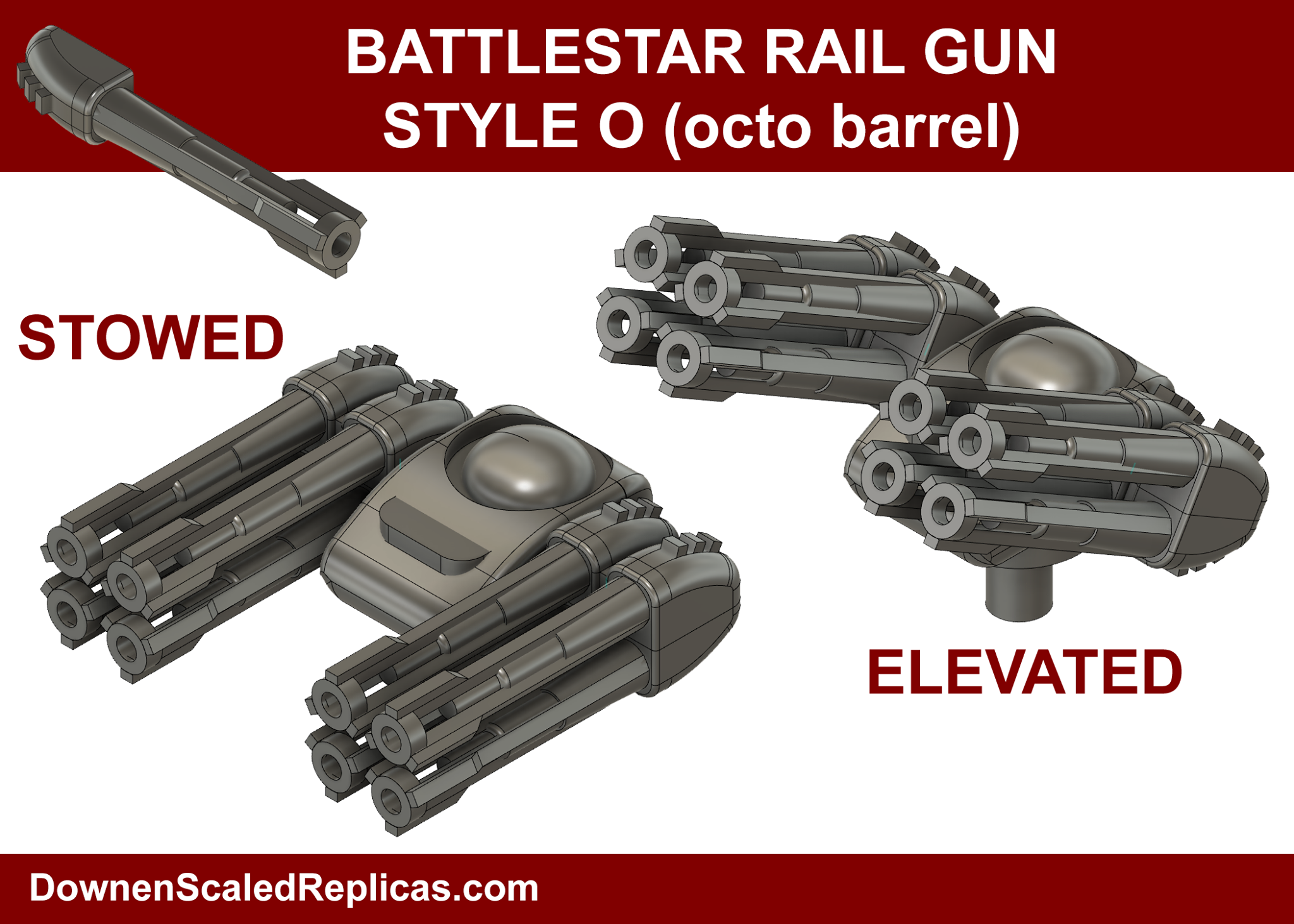 By popular demand - eight-barrel... - Downen Scaled Replicas