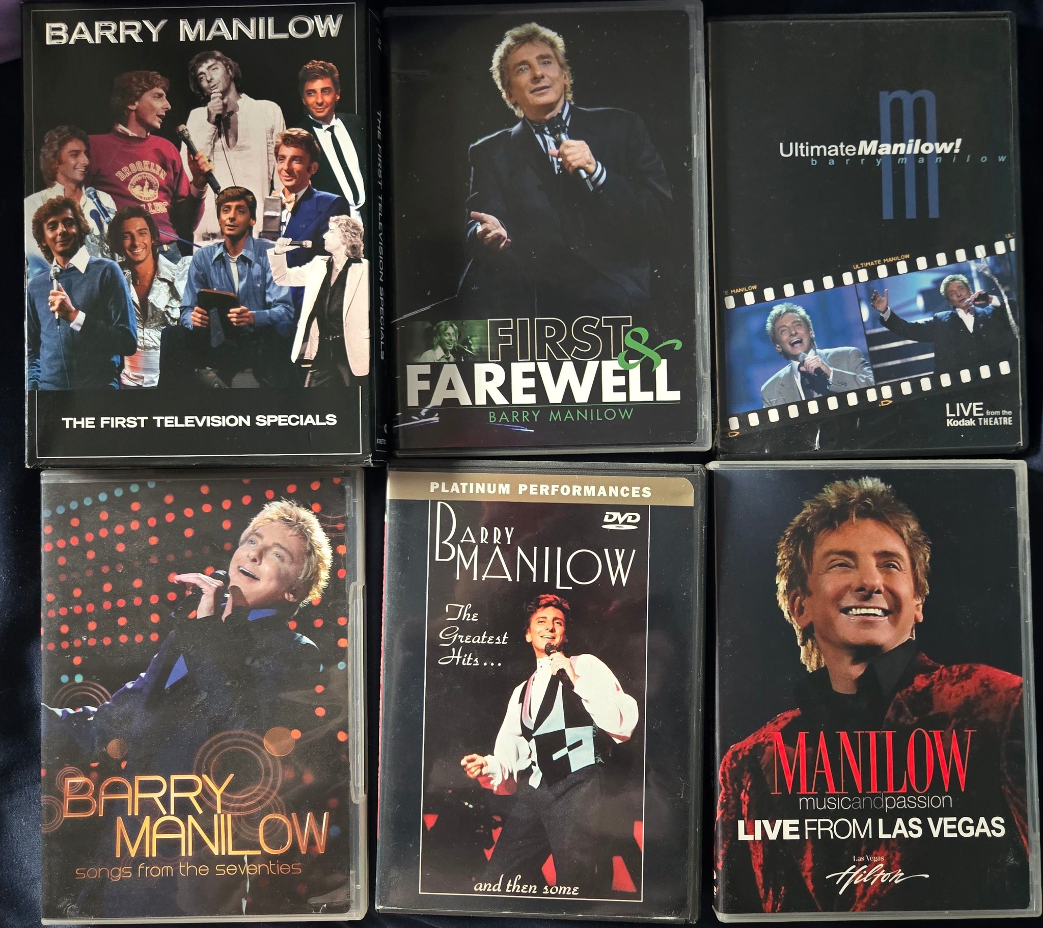 Barry Manilow Music & Passion Show and DVD