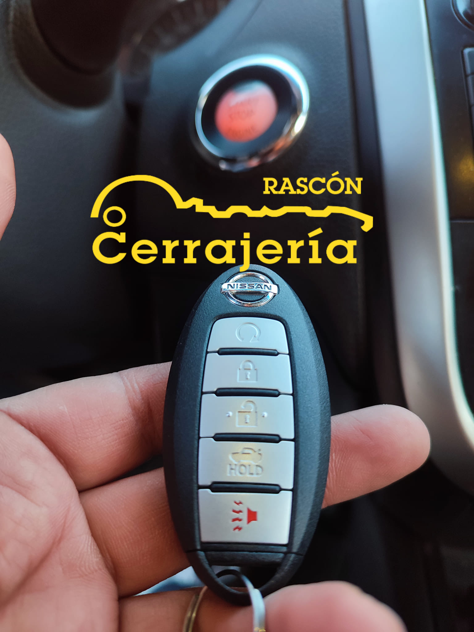 OEM Nissan Altima Smart Key Fob – 5-Button Keyless Remote For 2016-2018 Models (Used, Unlocked) 7 thumbnail image
