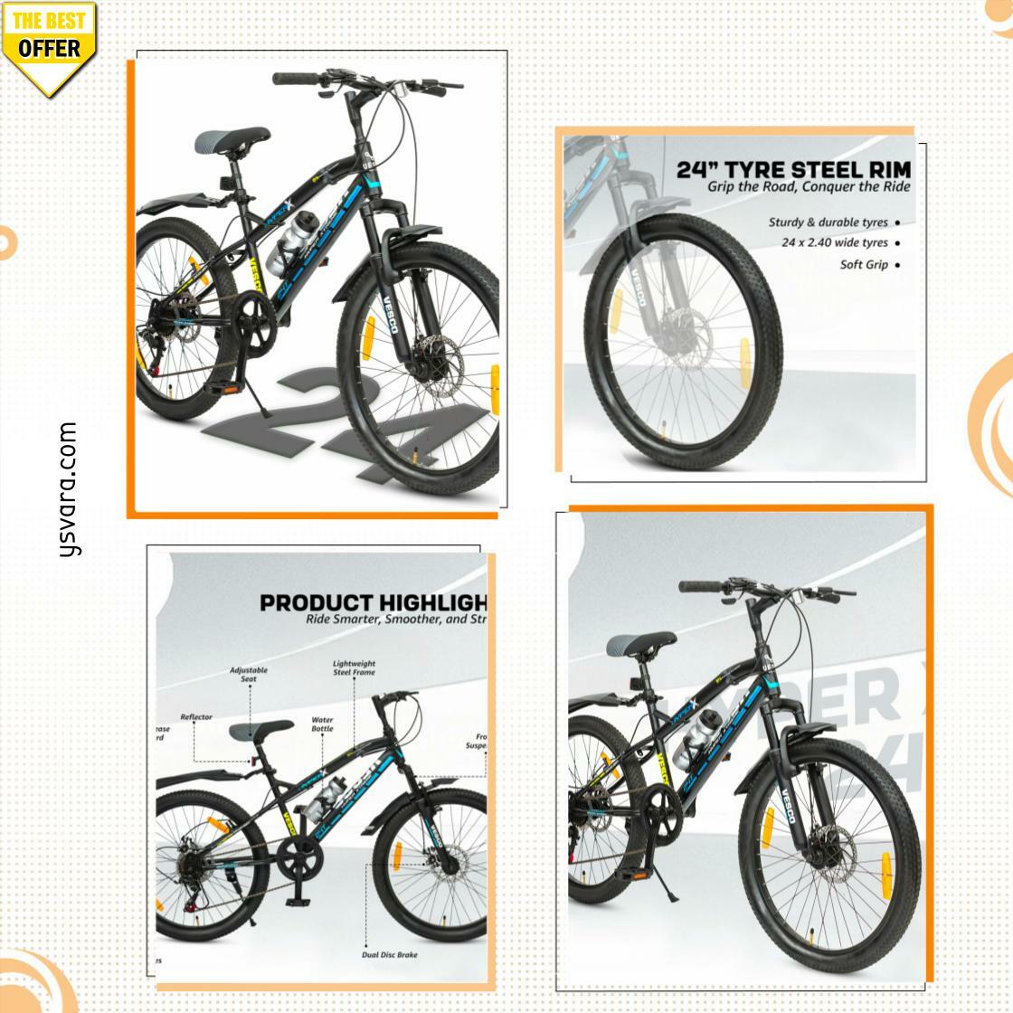 🚴‍♂️ Ready to conquer the trails? Introducing the VESCO Hyper-X