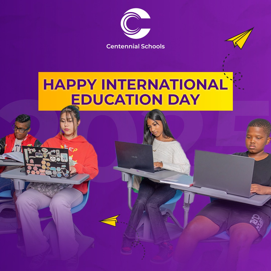 Centennial Schools - 🌍📚 Happy International Education Day! 🌟 Today, we ...