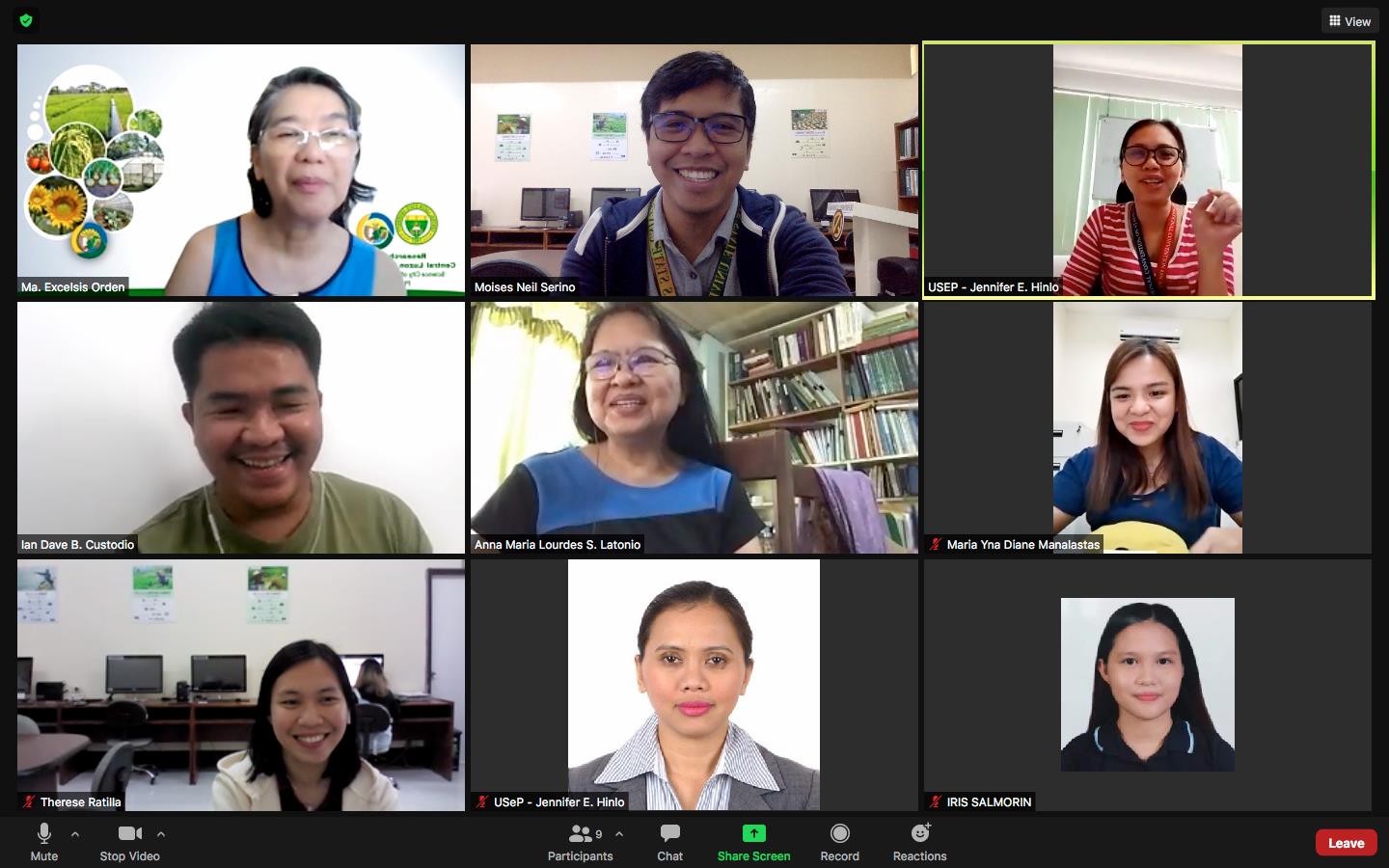 The SERDAC Project Team with SERDAC-Luzon from Central Luzon State ...