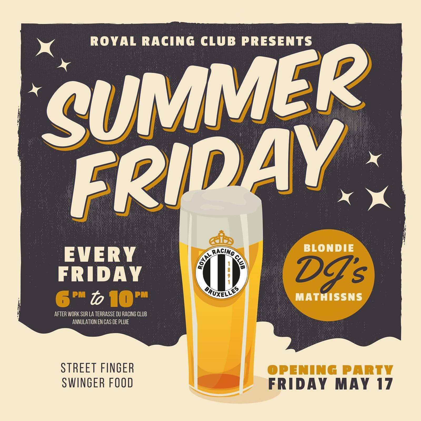 Opening May 17 ! 🥂... - Royal Racing Club de Bruxelles