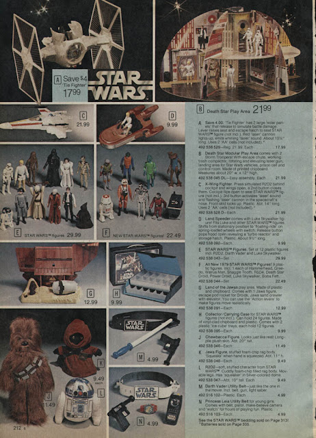 Star Wars The Empire Strikes Back Be Set From Sears 1979 Catalog