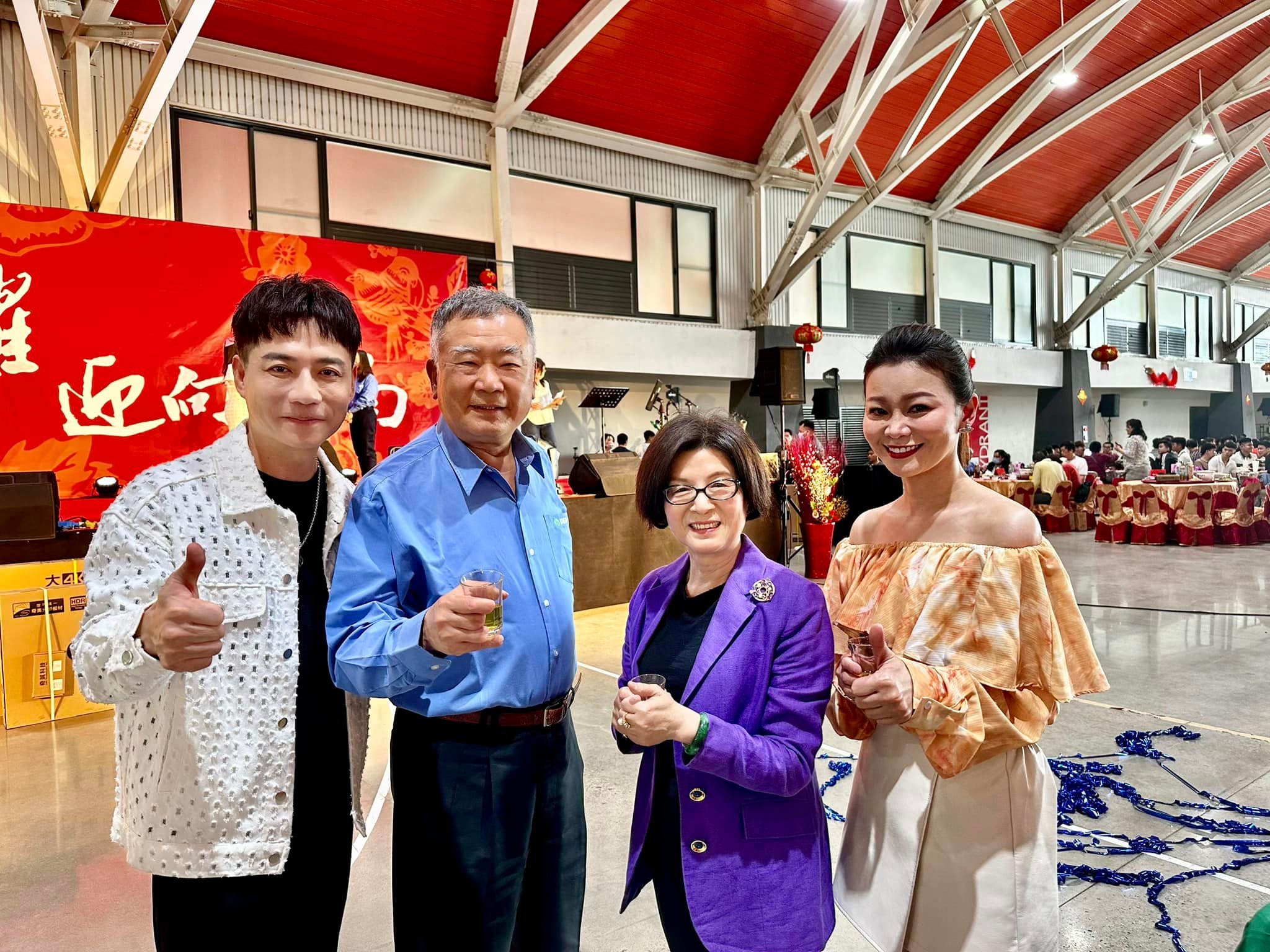 陳隨意 Tsui-Yi - 帝寶車燈集團春酒餐會🥳 隨意92年身為帝寶的員工餐廳廚師👨‍🍳...
