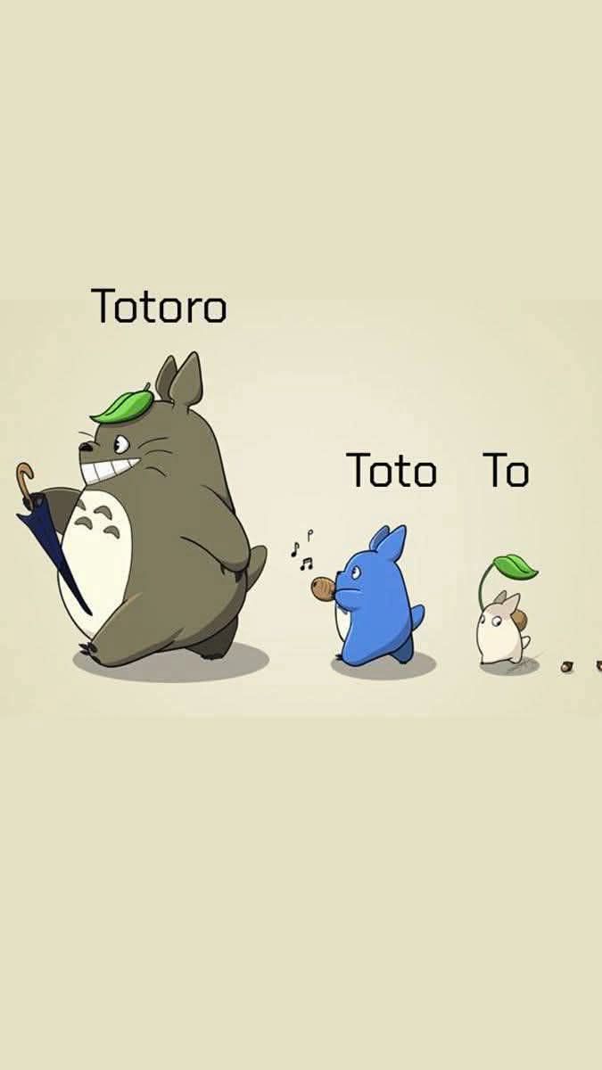 So cute🥰 Totoro TotoTo To Toto я
