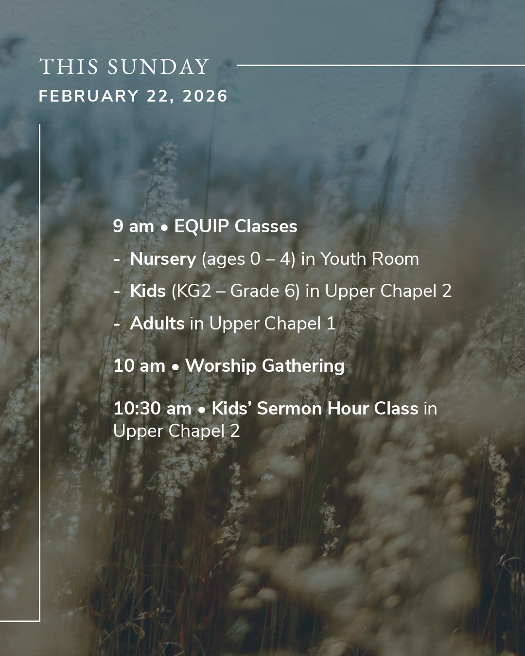 Evangelical... - Evangelical Community Church of Abu Dhabi
