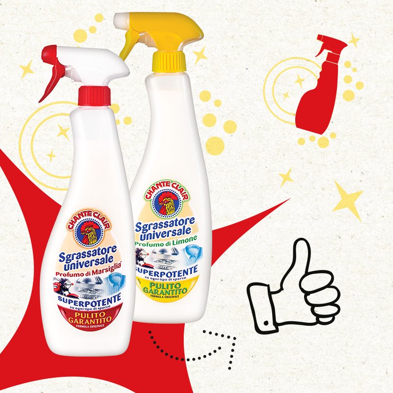 Da za Novu godinu kuća blista i da bude čista! ✨👌 NOVO u dm-u ! Chante Clair univerzalni odmašćivači Marsiglia 625 ml i Limun 625 ml Univerzalni supermoćni odmašćivači imaju jako delovanje