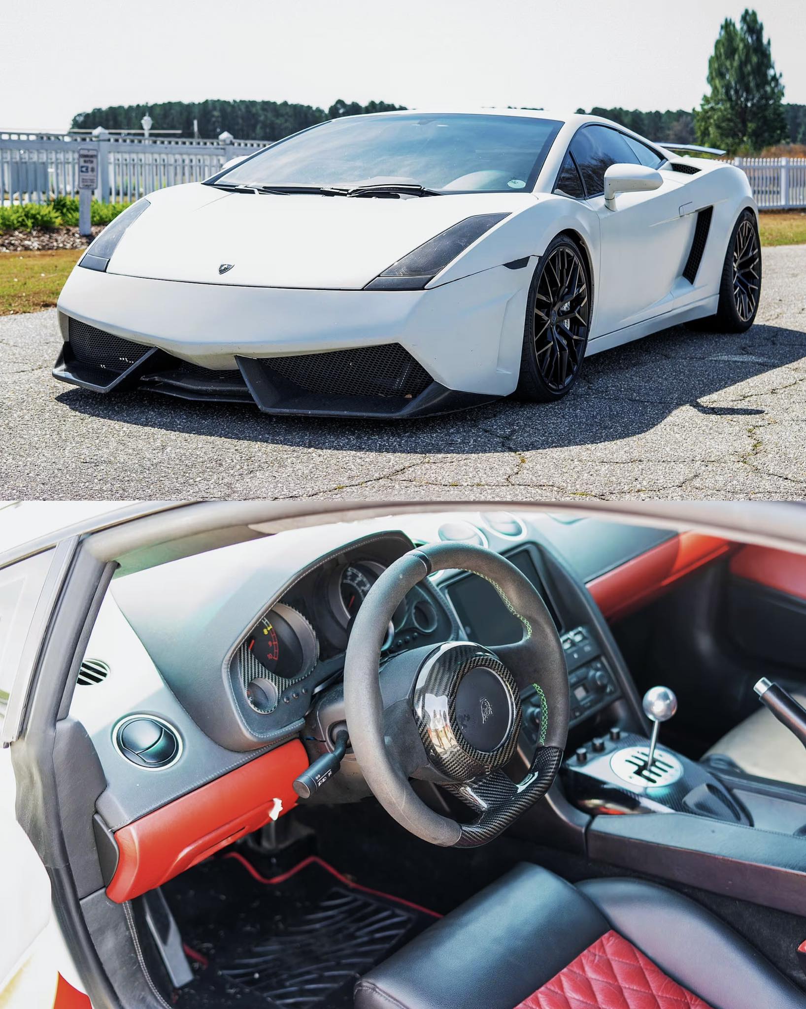 Gated 6-speed manual Gallardo 🔥 When was the last time you saw an