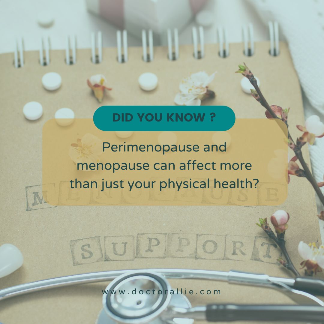 Did you know that perimenopause and menopause can affect more than just ...