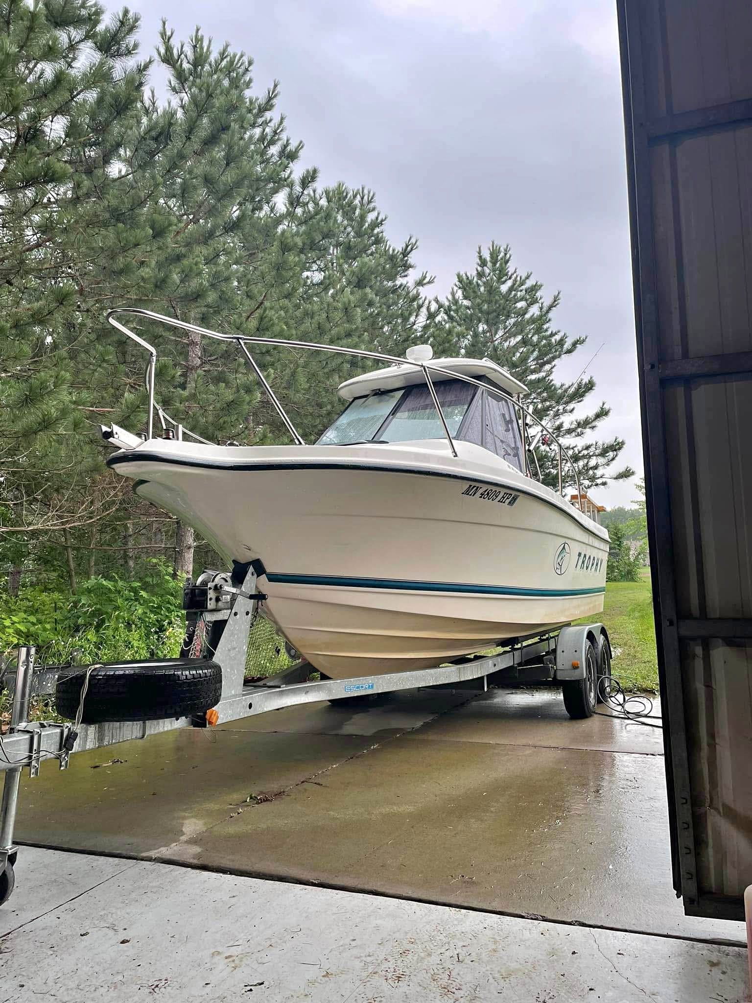 2000 bayliner Trophy, Hard to find hard top - Boats - Milaca, Minnesota ...