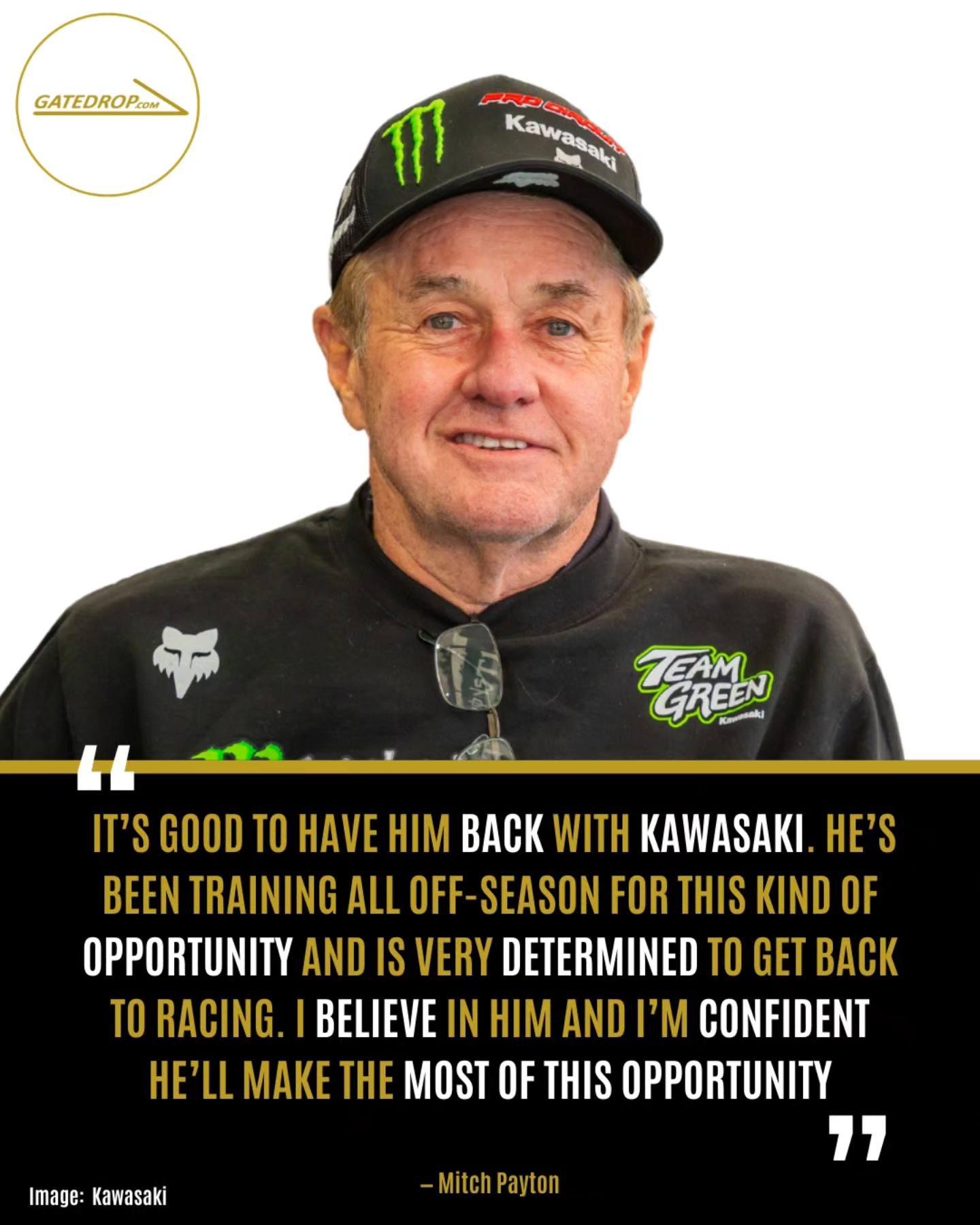 🇺🇸 Mitch Payton is happy to see Nick Romano back on a Kawasaki