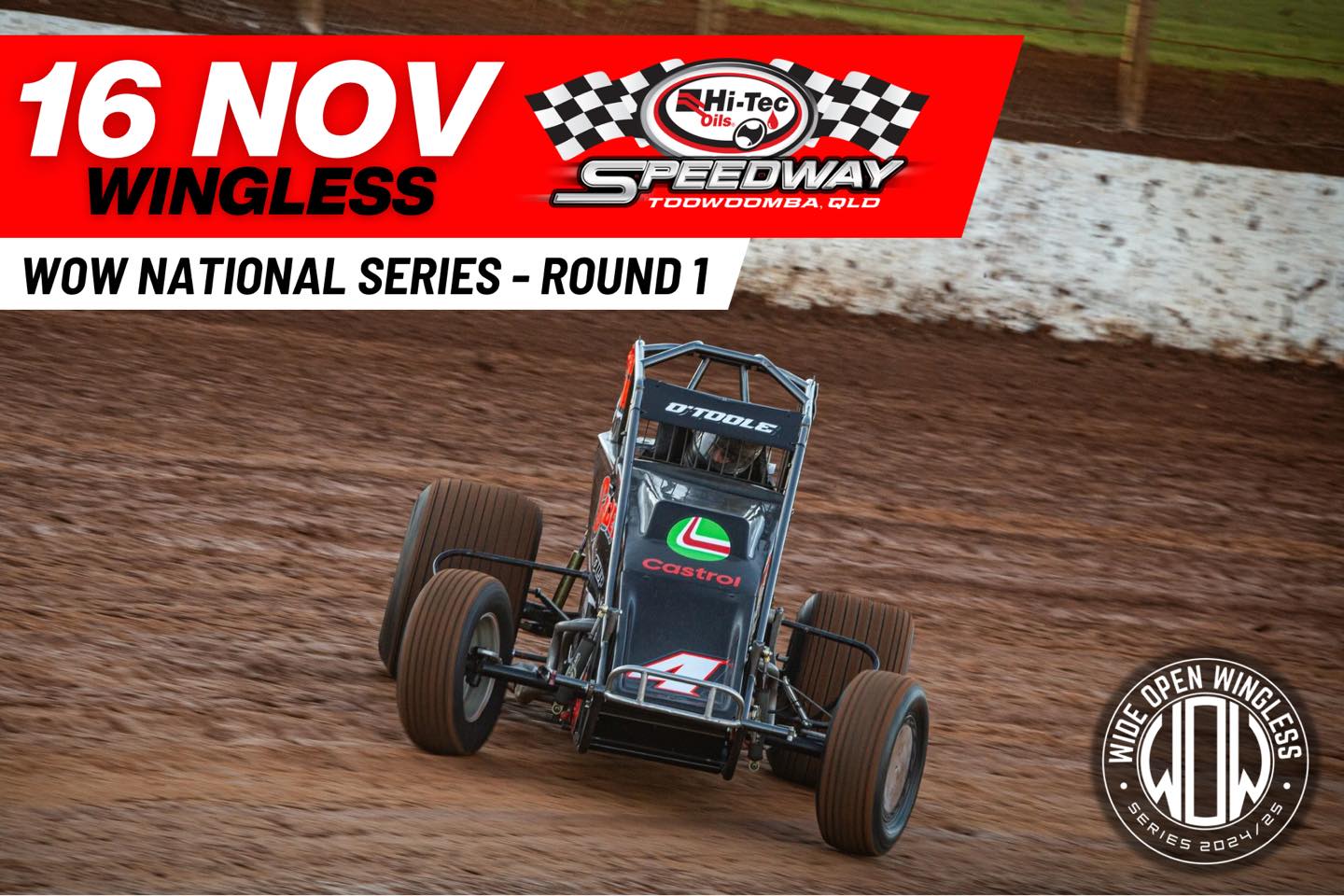 Hi-Tec - The Wide Open Wingless National Series rolls into town next ...
