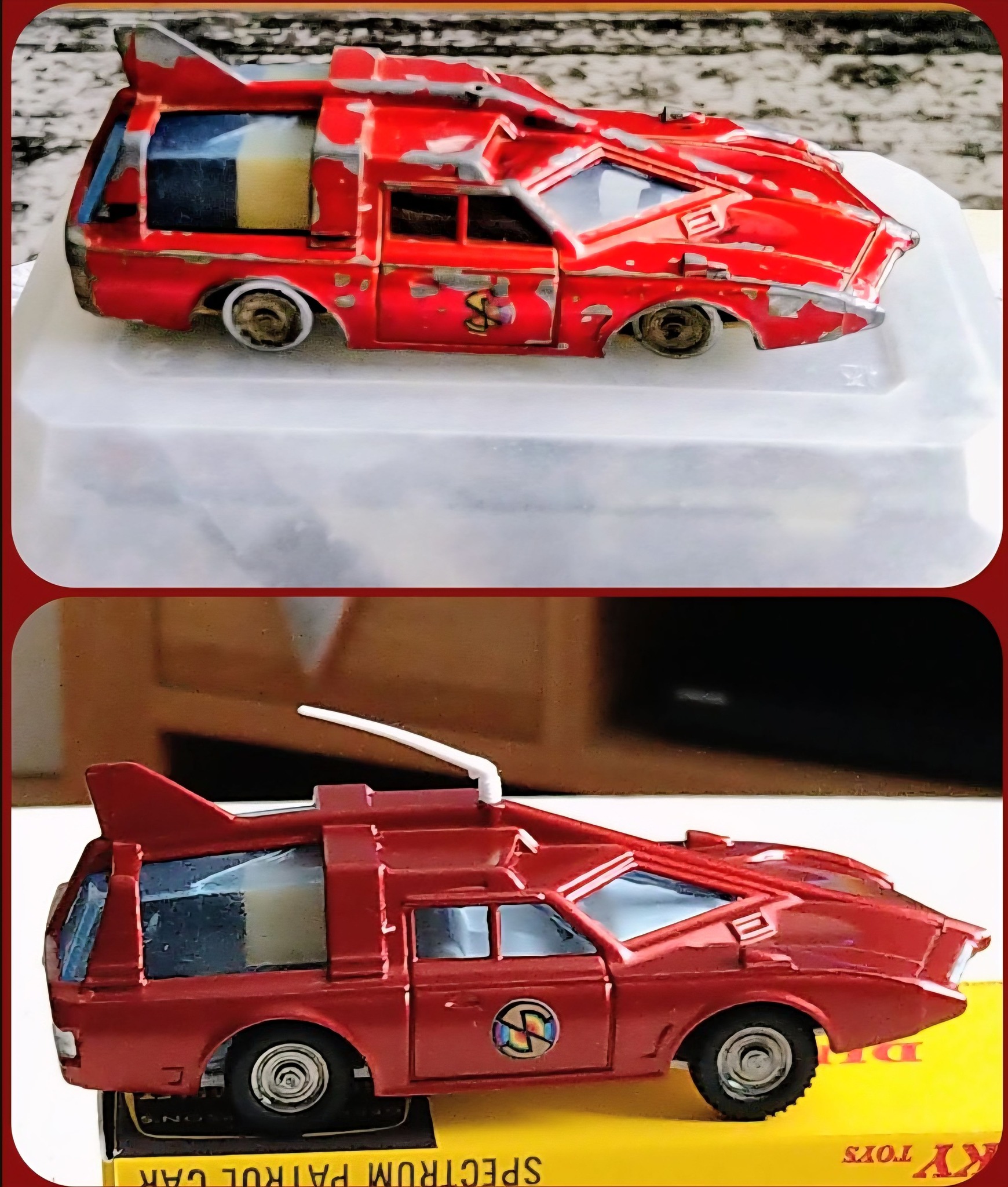 Dinky spectrum patrol car model 103 found