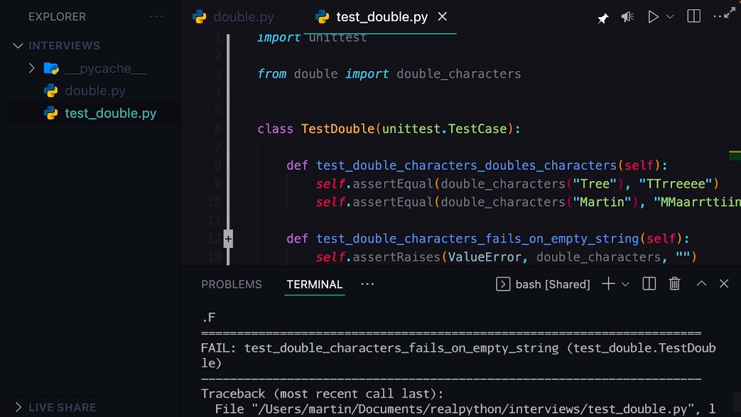 Real Python - 🐍📺 Write and Test a Python Function:... | Facebook